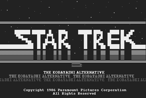Screenshot for Star Trek- The Kobayashi Alternative